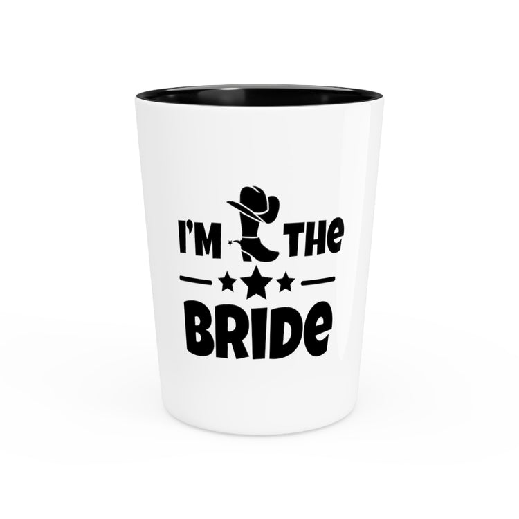 Humorous Countryside Weddings Bachelorettes Bride Engagement Funny Shot Glass