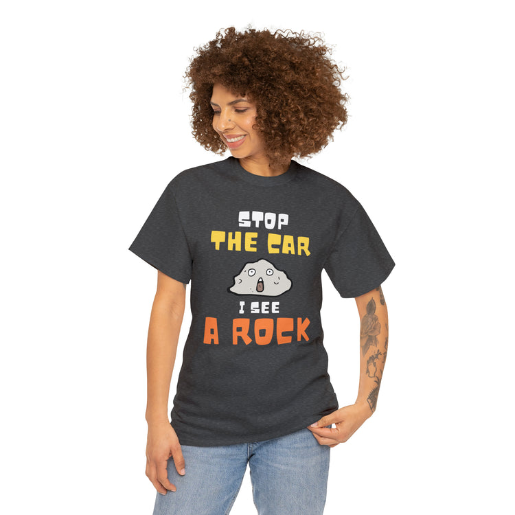 Shirt Funny Seeing Rocks Collectors Appreciation Mineralogy Geology T-Shirt Unisex Heavy Cotton Tee