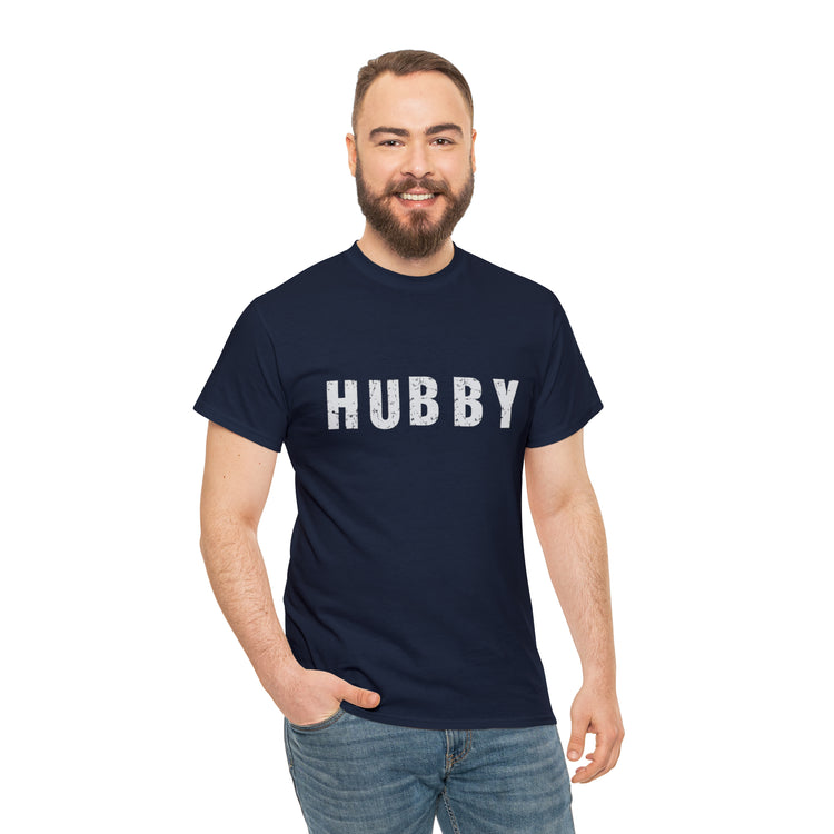 Shirt Funny Hubby Honeymoon Marriage Adventure Spouse Travel T-Shirt Unisex Heavy Cotton Tee