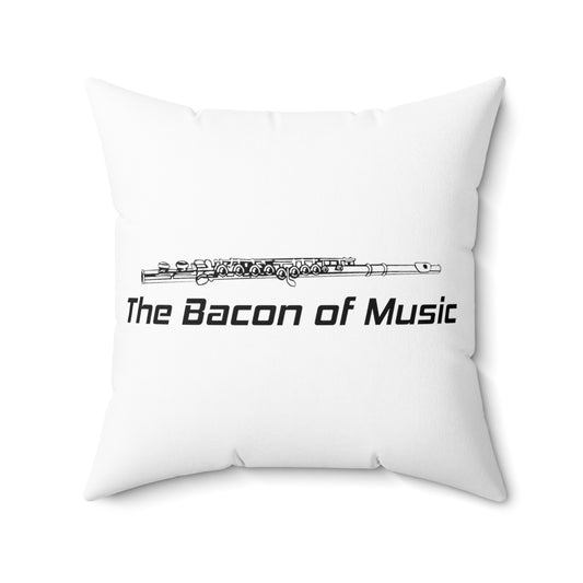 Humorous Choirmaster Conducting Note Melodies Gift  Spun Polyester Square Pillow