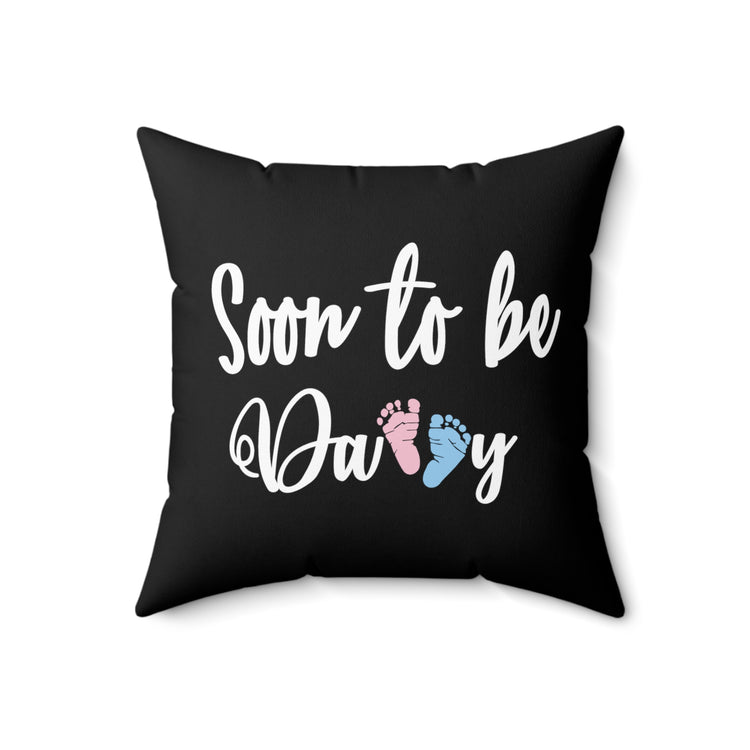 Humorous Parenting Expectations Sarcastic Statements Spun Polyester Square Pillow