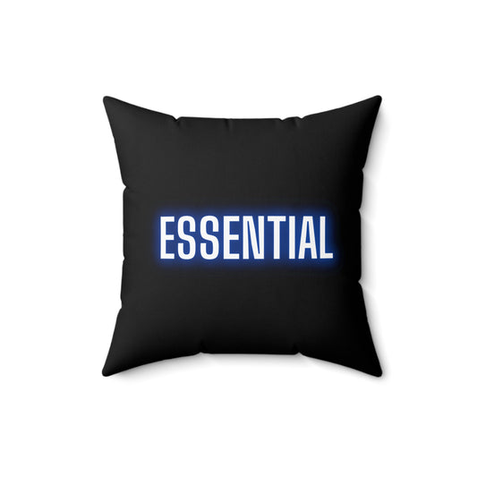 Vintage Essential Worker Retro Frontliners Acknowledgement Spun Polyester Square Pillow