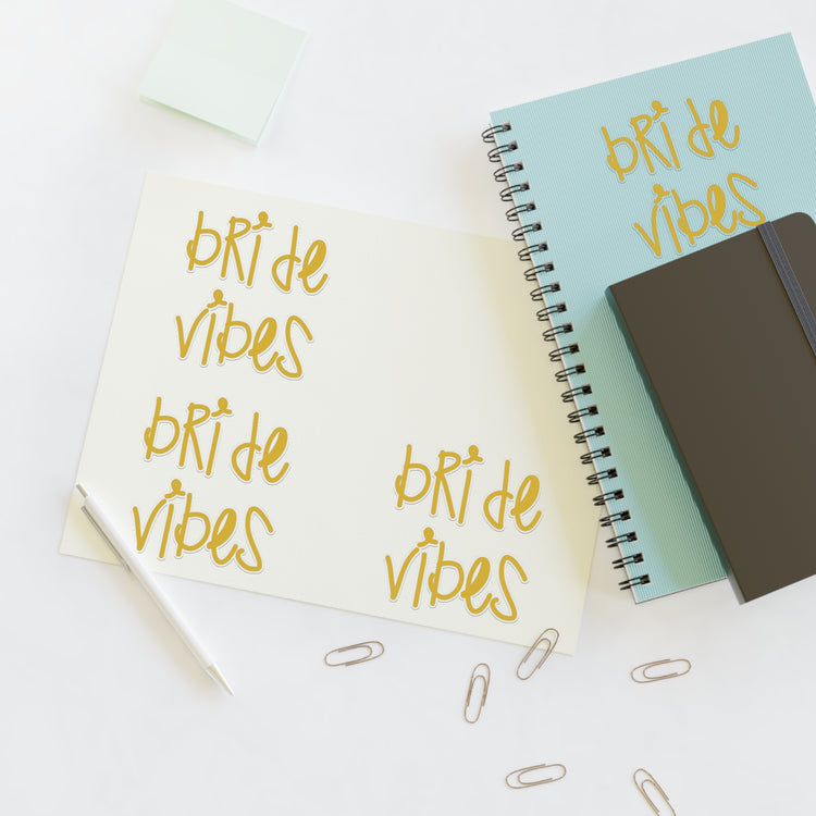 Bride Vibes Bachelorette Party Bridal Shower Gift Sticker Sheets