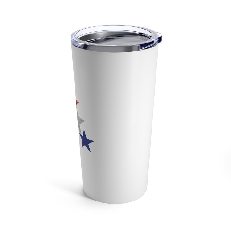 Three Stars Fourth Of July Tumbler 20oz