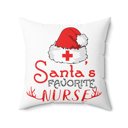 Humorous Christmastide Efforts Mockery Spun Polyester Square Pillow