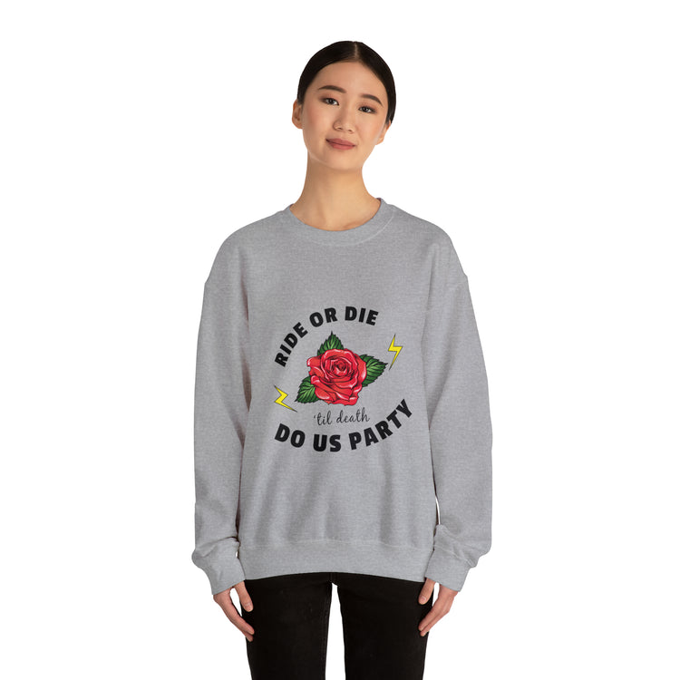 Funny Bridal Bachelorettes Festivities Festivals Graphic Bridesmaids Unisex Crewneck Sweatshirt