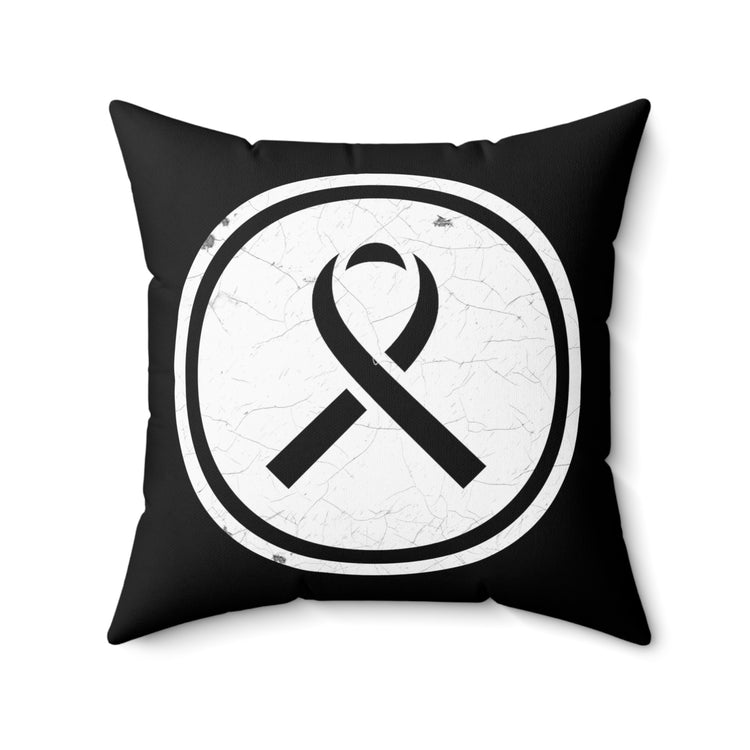 Hilarious Malignant Disease Pancreas Gland Stomach Malignancy Acknowledgement Spun Polyester Square Pillow