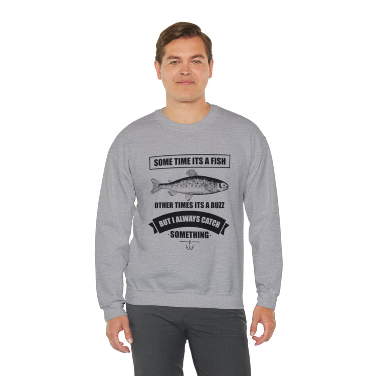 Novelty Fisherman Lake Fishermen  Gift Fishing Catching Unisex Crewneck Sweatshirt