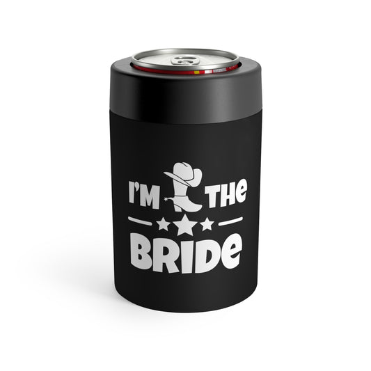 Humorous Countryside Weddings Bachelorettes Bride Engagement Funny Can Holder