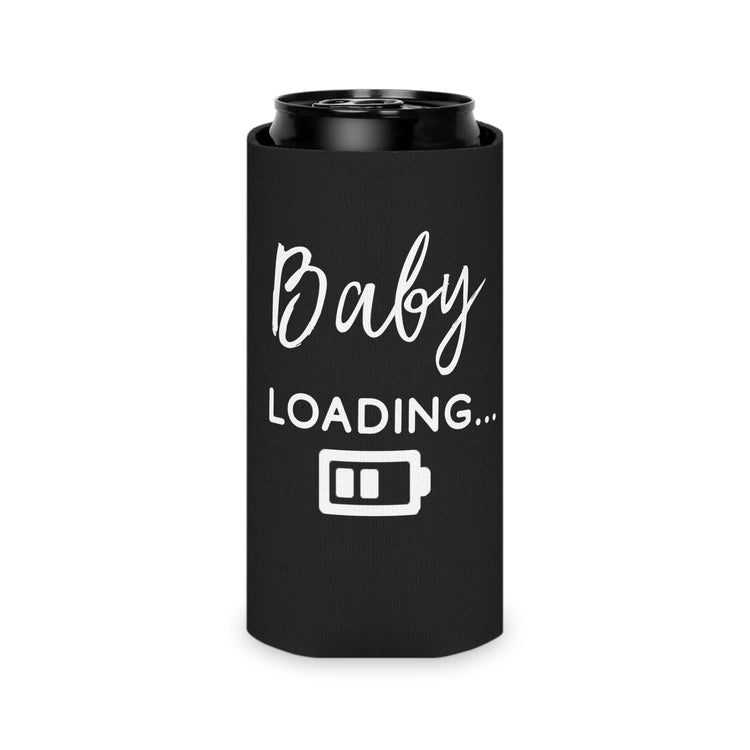 Baby Loading Funny Baby Bump Can Cooler