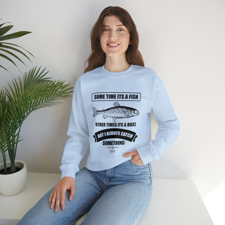 Novelty Fisherman Lake Fishermen  Gift Fishing Catching Unisex Crewneck Sweatshirt