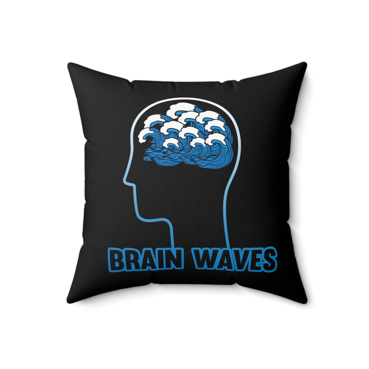 Novelty Neurobiology Neurophysiology Neurology Neurologist Mind Physician Practitioner Spun Polyester Square Pillow