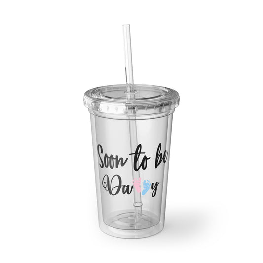 Soon To Be Mommy and Soon To Be Daddy Suave Acrylic Cup