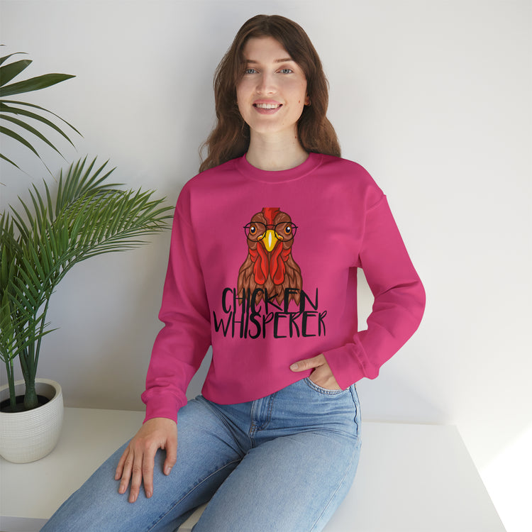 Humorous Artistic Students Teachers Gift Teacher & Unicorn Art Unisex Crewneck Sweatshirt