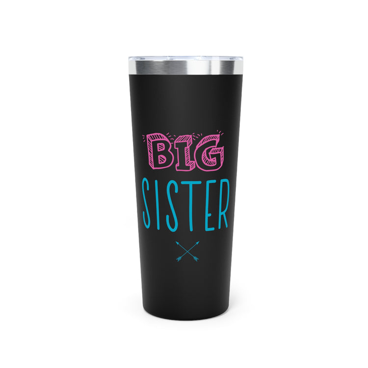 Big Sister Announcement Little Copper Vacuum Insulated Tumbler, 22oz