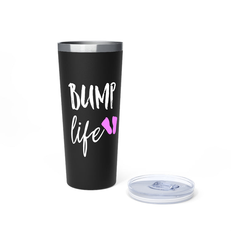 Bump Life Future Mom Maternity Clothes Copper Vacuum Insulated Tumbler, 22oz