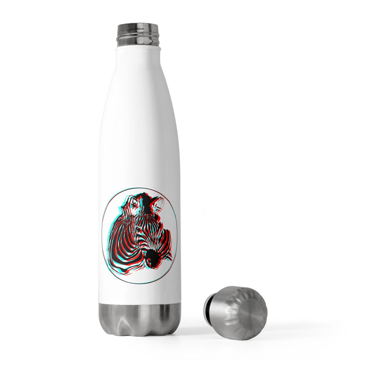 3D Zebra Shirt | Veterinarian Gift | Farm Tshirt | Funny Shirt | Gift For Her | Gift For Him 20oz Insulated Bottle