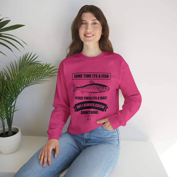 Novelty Fisherman Lake Fishermen  Gift Fishing Catching Unisex Crewneck Sweatshirt