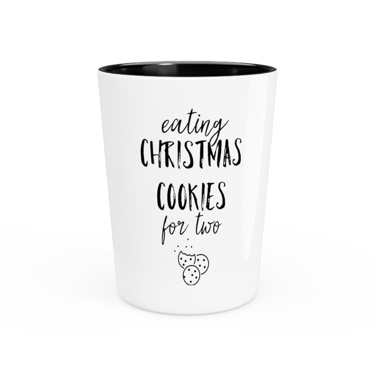 Humorous Christmastide Parenting Experiences Sarcastic Pun  Shot Glass