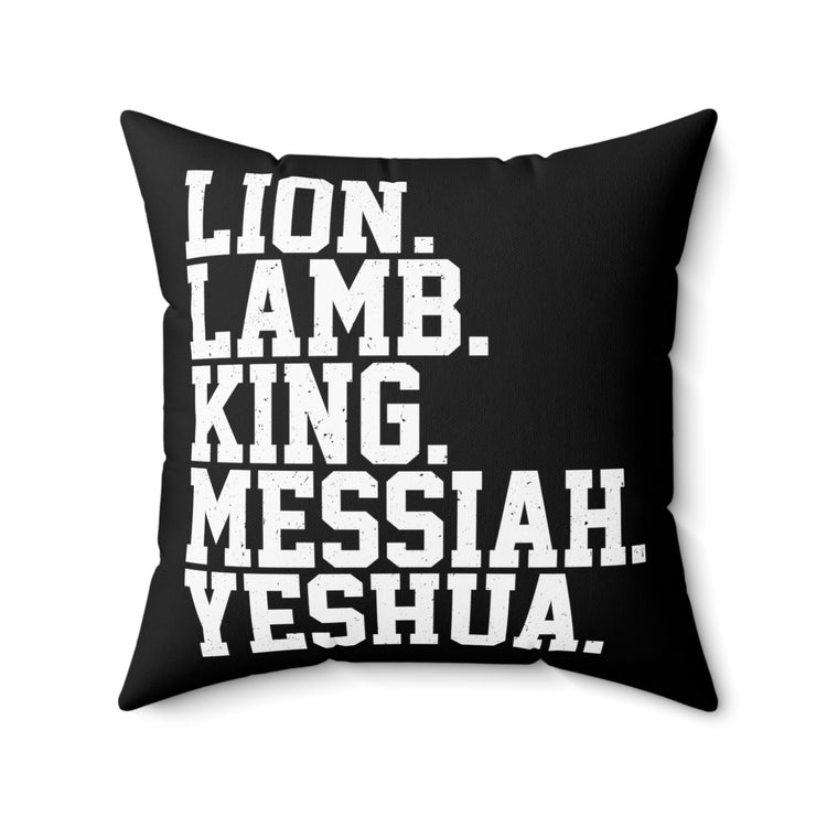 Uplifting Christianity Statements Devotee Vintage Religious Advantages Uplifting Scriptures Spun Polyester Square Pillow