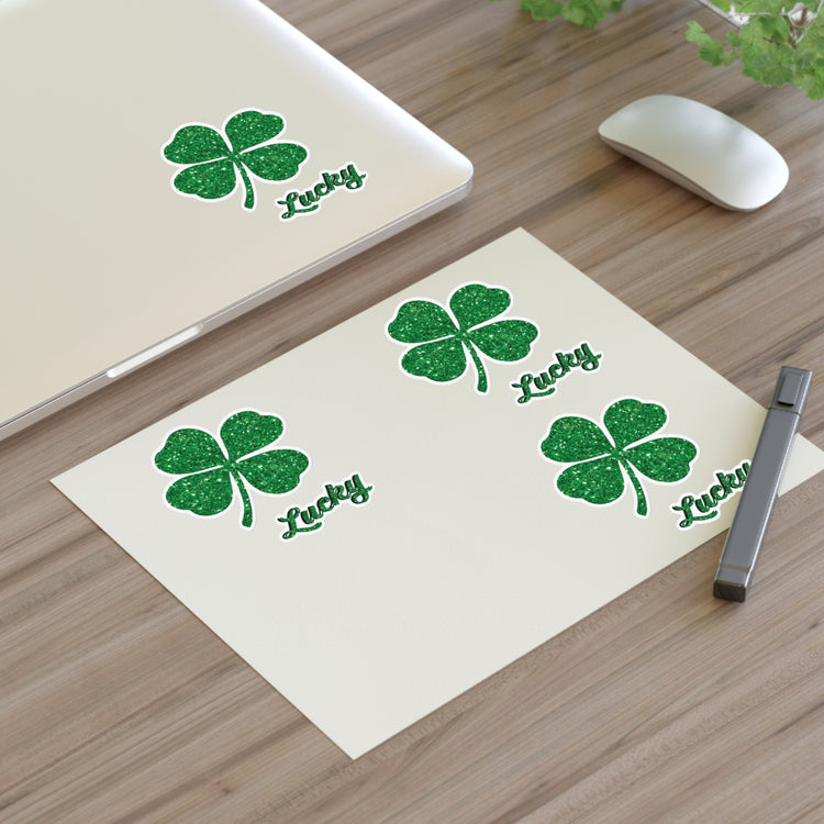 lucky shamrock Sticker Sheets