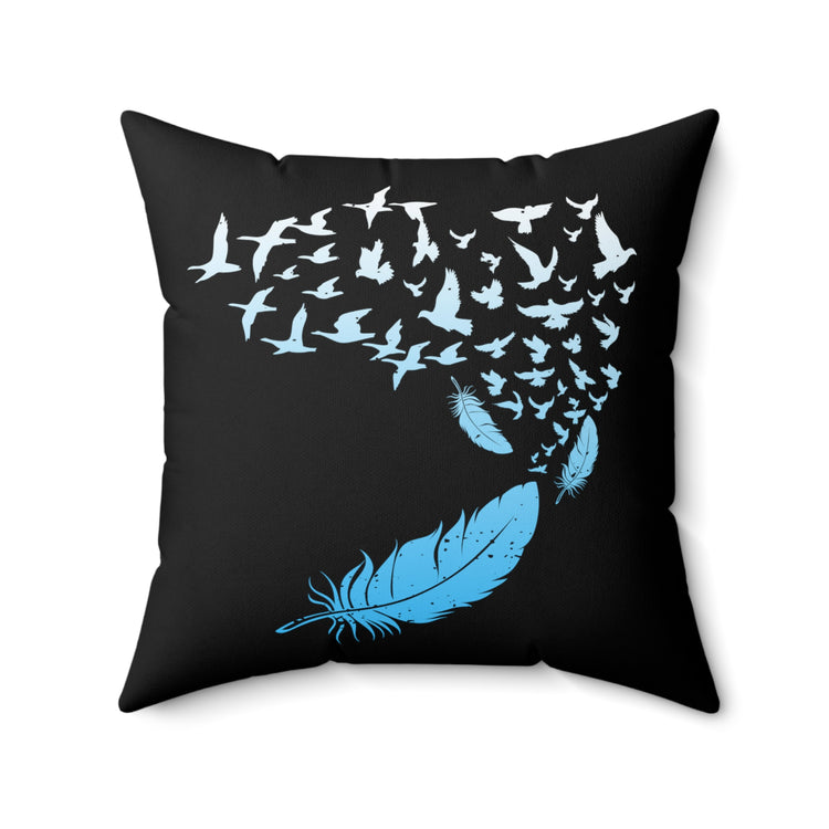 Novelty archaeopteryx Ornithology Cockatiel Biodiversity Pet Spun Polyester Square Pillow