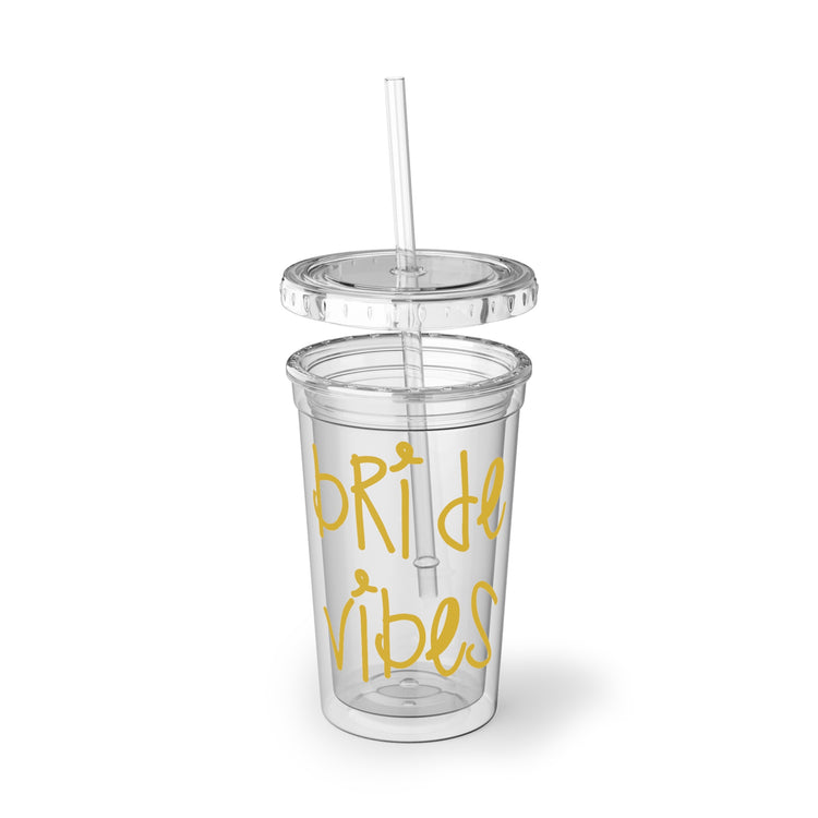 Bride Vibes Bachelorette Party Bridal Shower Gift Suave Acrylic Cup