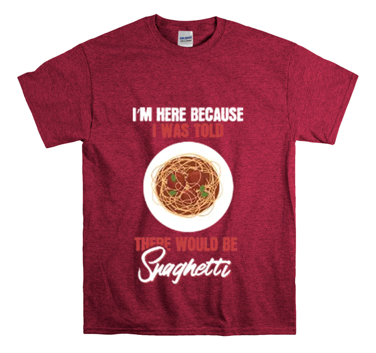 Shirt Funny Spaghetti Enthusiasts Foodie Noodle Humorous  Gags Pasta Gourmet Amusing T-Shirt Unisex Heavy Cotton Tee