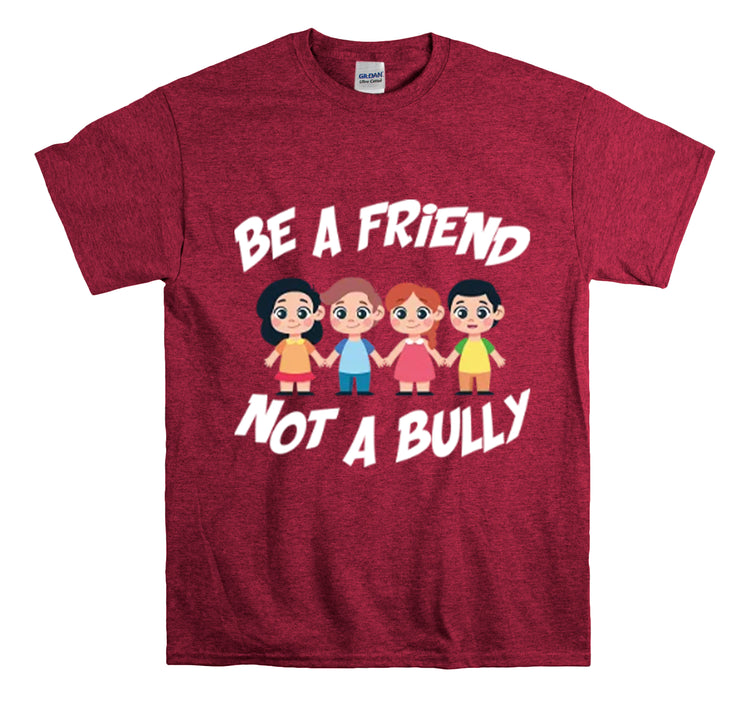 Shirt Funny No Bullying  Inspirational Cute Awareness Graphic Spread love Empathy Pals T-Shirt Unisex Heavy Cotton Tee