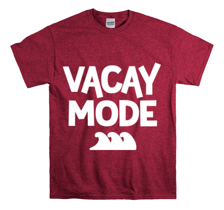 Shirt Funny Vacay Mode Travel Explore Vacation Adventure Companion T-Shirt Unisex Heavy Cotton Tee