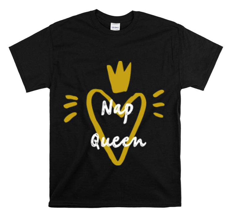 Shirt Funny Nap Queen Bedtime Sleepyhead Hilarious Relaxation Shirt T-Shirt Unisex Heavy Cotton Tee