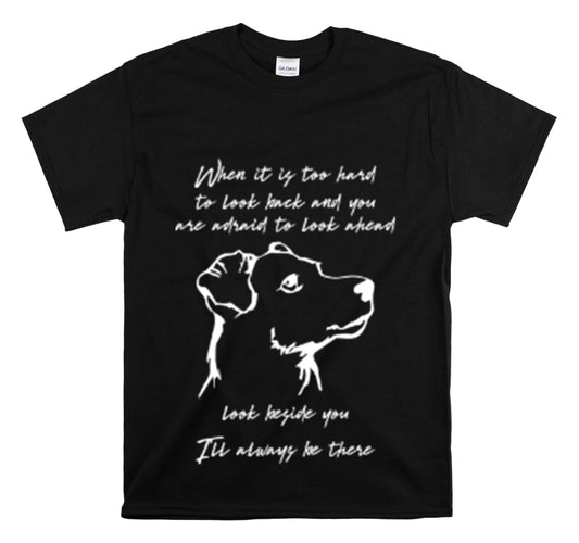 Shirt Funny Yellow Labradors Dog's Loyalty Unconditional Love Quote -Shirt Unisex Heavy Cotton Tee