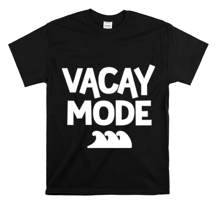 Shirt Funny Vacay Mode Travel Explore Vacation Adventure Companion T-Shirt Unisex Heavy Cotton Tee