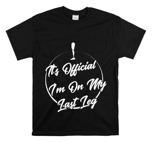 Shirt Funny I'm Left With My Leg Amputee Injured Person Disability T-Shirt Unisex Heavy Cotton Tee