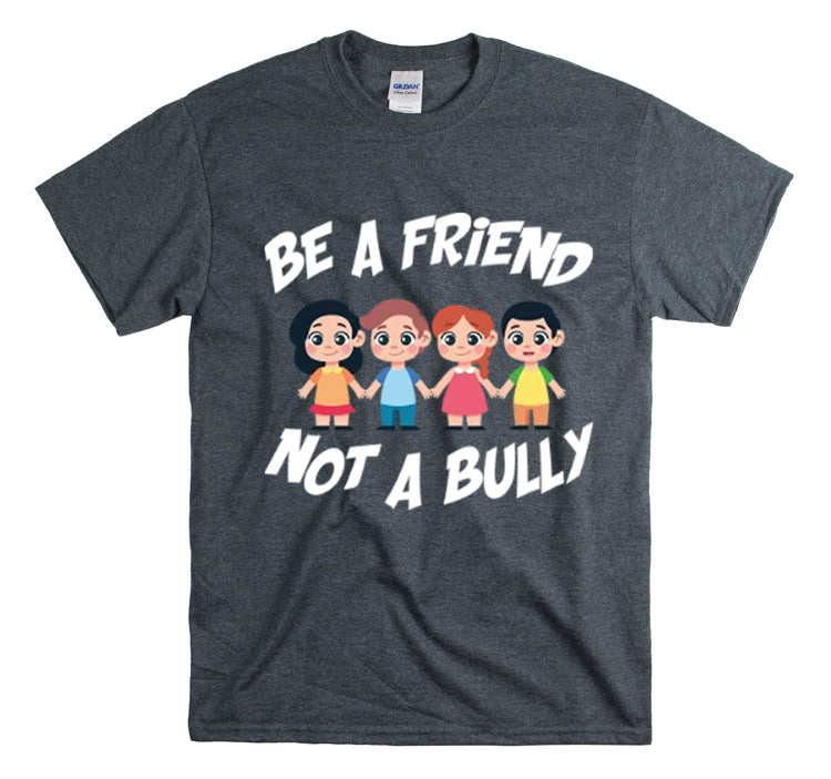 Shirt Funny No Bullying  Inspirational Cute Awareness Graphic Spread love Empathy Pals T-Shirt Unisex Heavy Cotton Tee