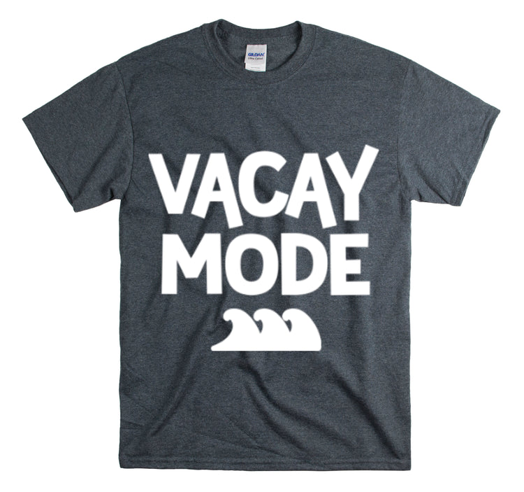 Shirt Funny Vacay Mode Travel Explore Vacation Adventure Companion T-Shirt Unisex Heavy Cotton Tee