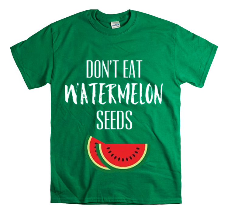 Shirt Funny Don't Eat Watermelon Seed Amusing Foodie Chuckle T-Shirt Unisex Heavy Cotton Tee