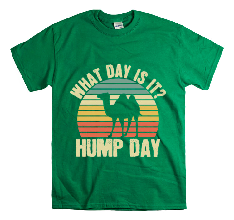 Shirt Funny Vintage Is It Hump Day Week Of Labour Memorable Graphic Nostalgic Classic T-Shirt Unisex Heavy Cotton Tee