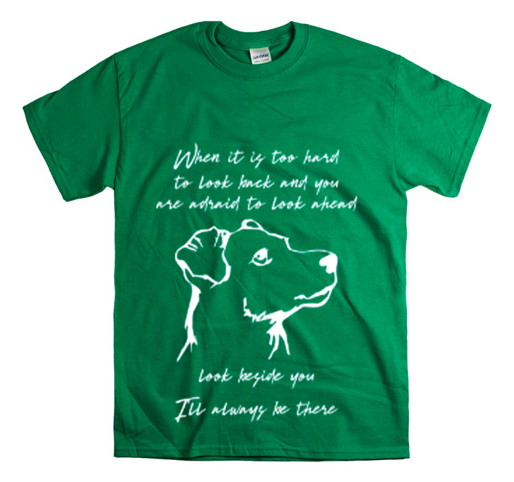 Shirt Funny Yellow Labradors Dog's Loyalty Unconditional Love Quote -Shirt Unisex Heavy Cotton Tee