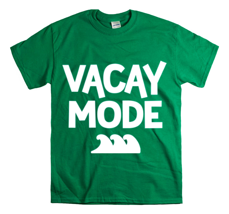 Shirt Funny Vacay Mode Travel Explore Vacation Adventure Companion T-Shirt Unisex Heavy Cotton Tee