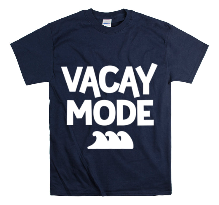 Shirt Funny Vacay Mode Travel Explore Vacation Adventure Companion T-Shirt Unisex Heavy Cotton Tee