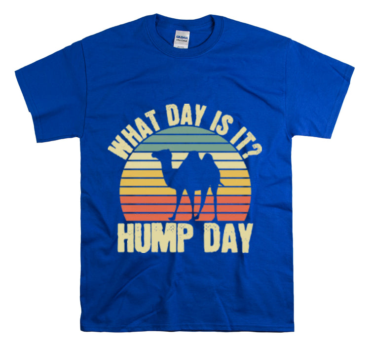 Shirt Funny Vintage Is It Hump Day Week Of Labour Memorable Graphic Nostalgic Classic T-Shirt Unisex Heavy Cotton Tee