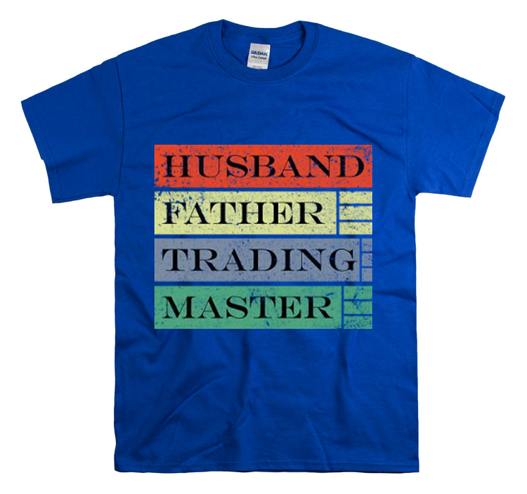 Shirt Funny Husband Trading Experts Gag Unexpected laughter Playful T-Shirt Unisex Heavy Cotton Tee