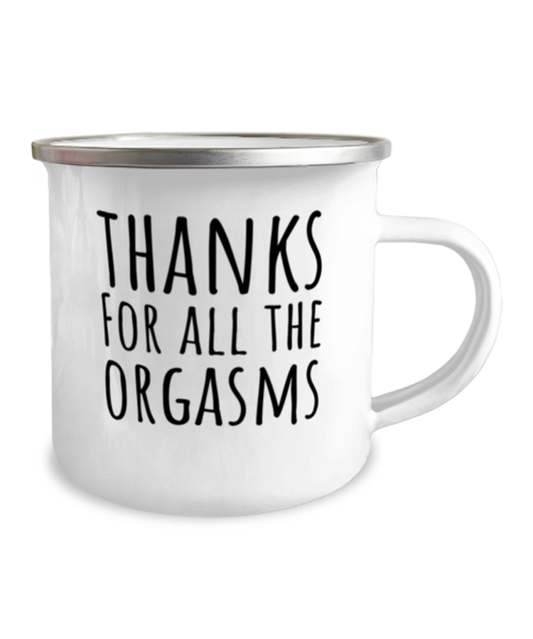 Camper Mug 12oz Camper Mug 12oz Novelty Thanks For The Orgasm Boyfriend Sarcasm | Funny Saying Thanks For all the orgasms Sarcastic Women Men