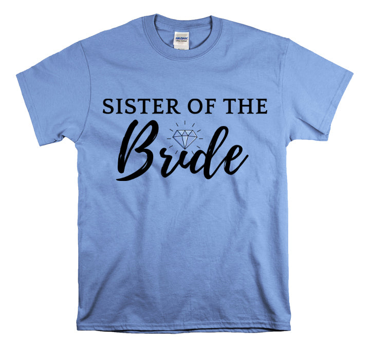 Shirt Funny Supportive Sibling Of Fiancée Bachelorette Bridal Bridesmaid Engagement T-Shirt Unisex Heavy Cotton Tee