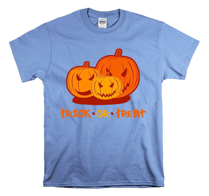 Shirt Funny Trick Or Treat Pumpkin Jack O Halloween Playful costume Lantern Graphic T-Shirt Unisex Heavy Cotton Tee