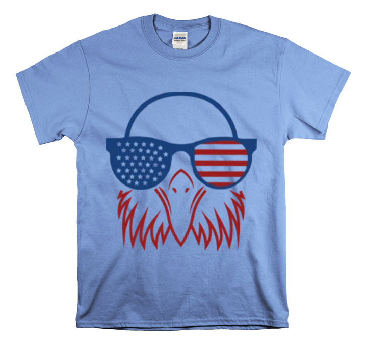 Shirt Funny Cute Patriotic Eagle American Flag 4th Of July Freedom National  Pride T-Shirt Gift Unisex Heavy Cotton Tee