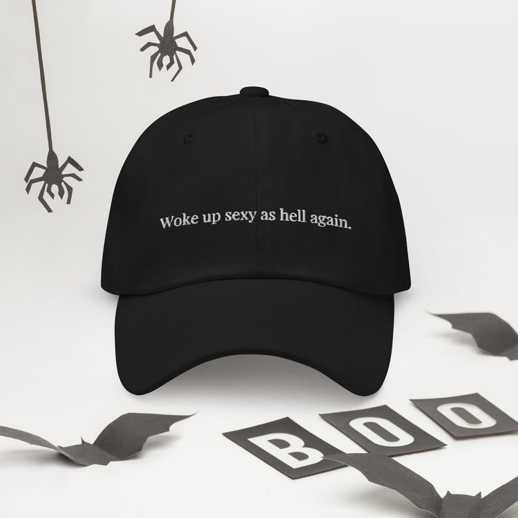 Dad hat Novelty Sexy As Hell Again Comical Sarcastic Sayings Fan Phrases Lover