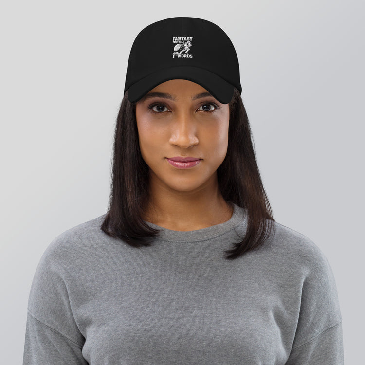 Dad hat Humorous Fantasy Football Extreme Field Sports Group Strategic Player Competitiveness