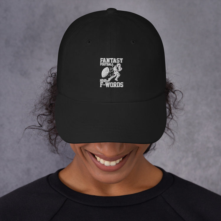 Dad hat Humorous Fantasy Football Extreme Field Sports Group Strategic Player Competitiveness